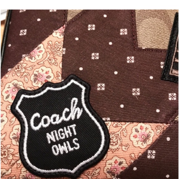 NWT Limited Edition Coach Keith Haring Brown and Black Crossbody Bag - Picture 10 of 12